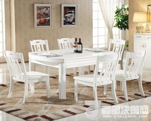 喜歡白色餐桌 但椅子該如何搭配？